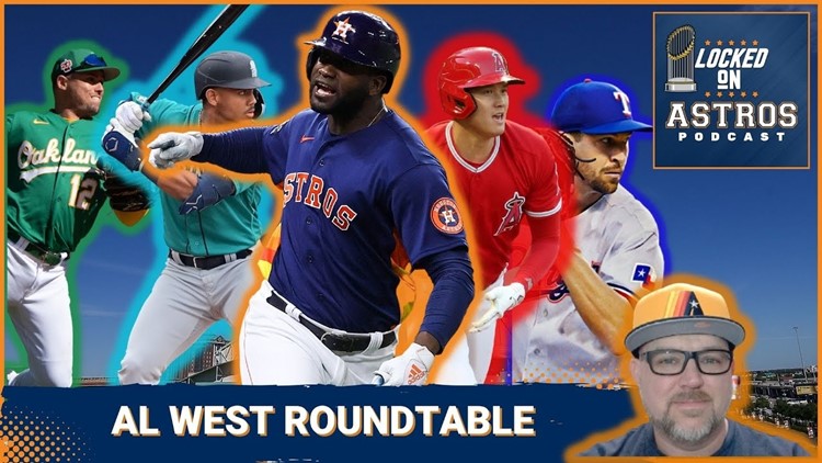 American League West division preview. Will the Astros Win the West, and Beyond?