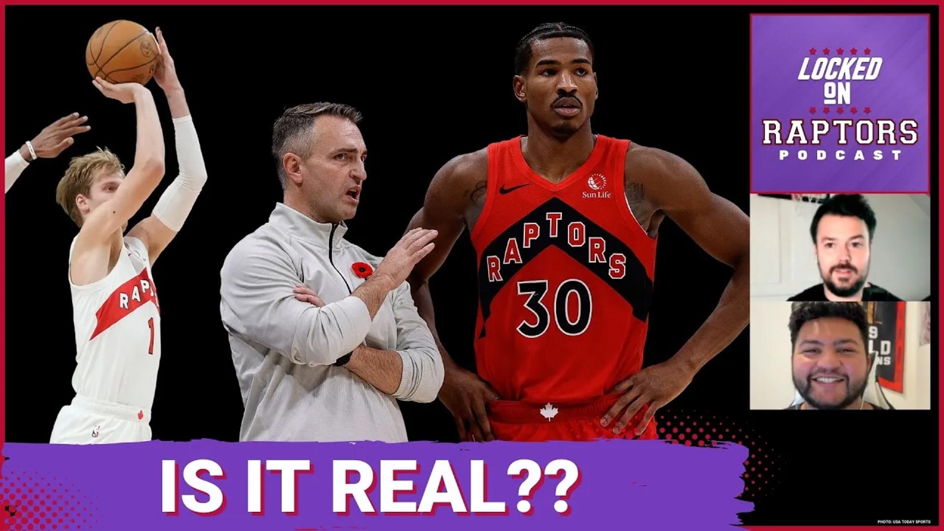 It's still small sample season, but the Toronto Raptors are now a tenth of the way into the season; will the hot starts of some players continue?