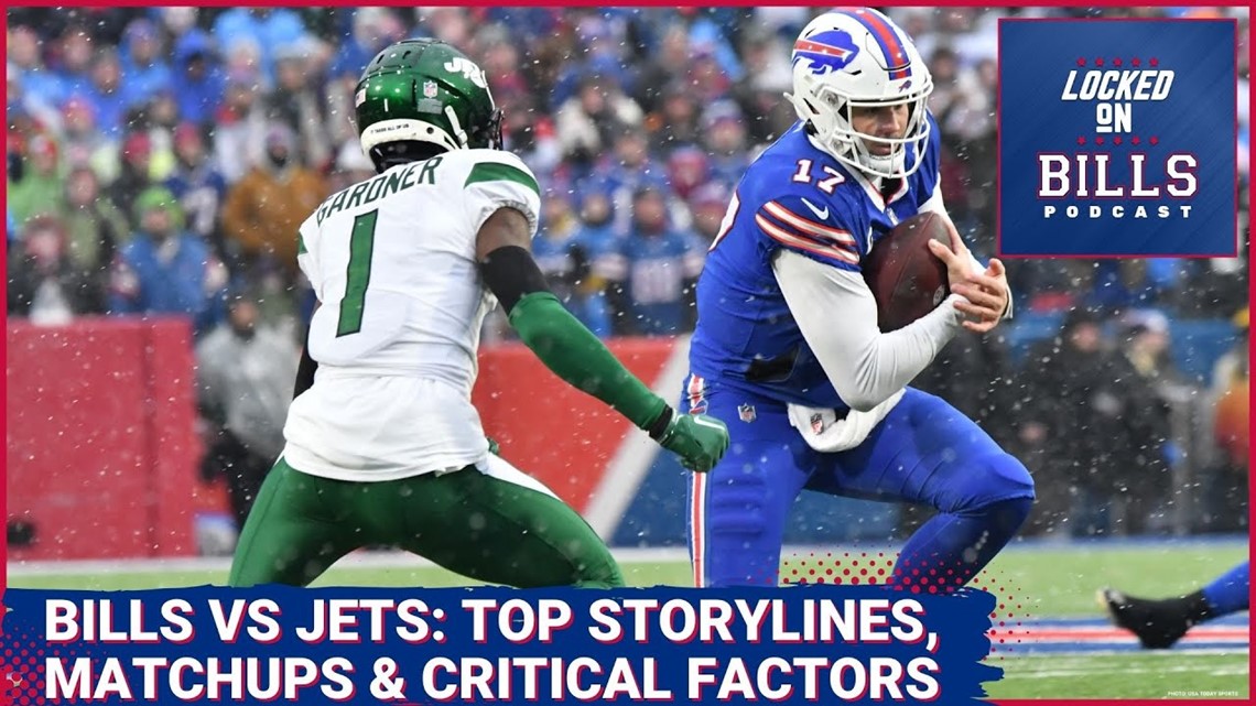 Buffalo Bills vs New York Jets. Top Storylines & Matchups as Josh Allen  takes on Aaron Rodgers