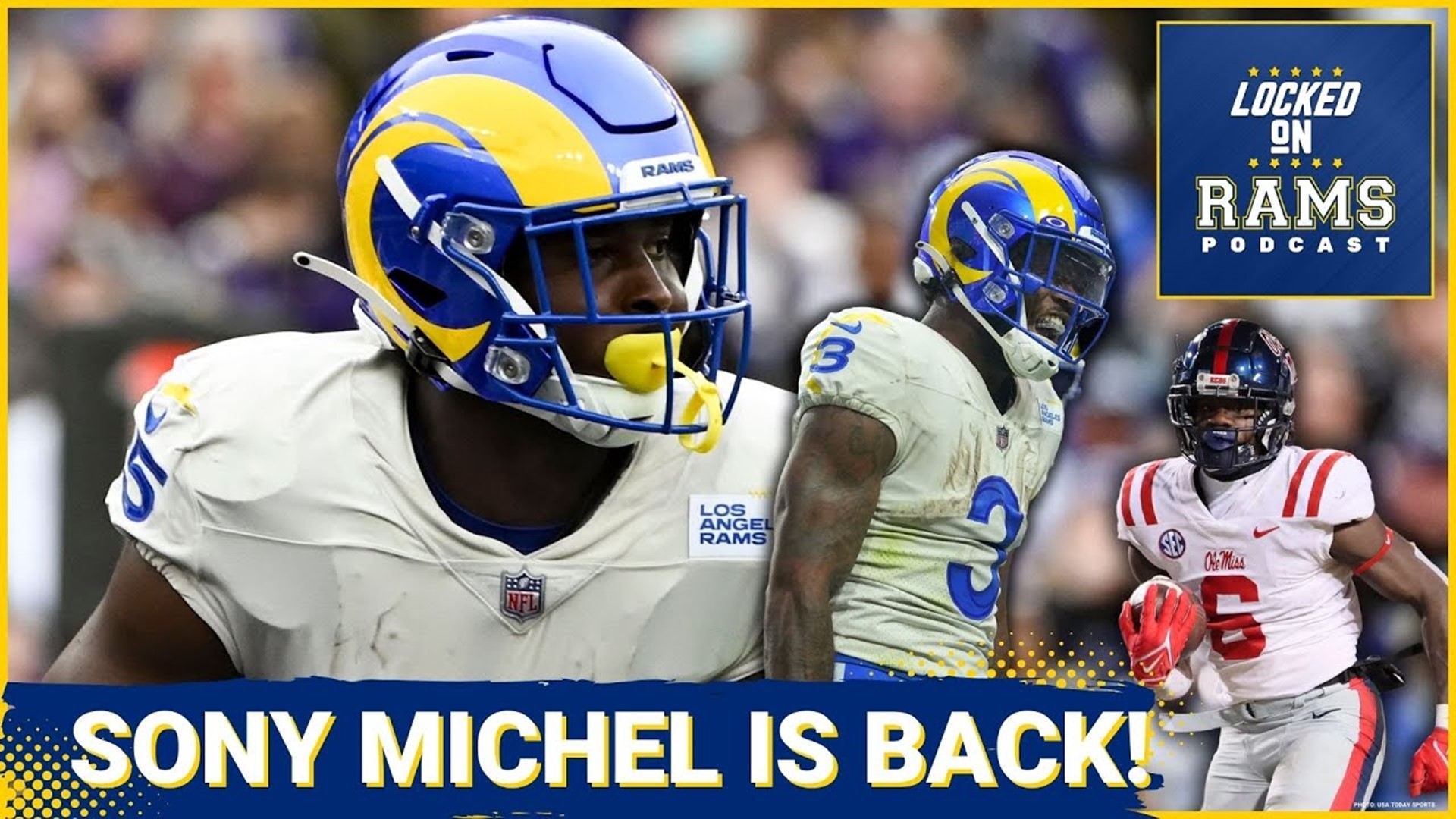 Rams Sign Sony Michel, Which Rams RB Will Get Cut, Impact on Cam Akers ...