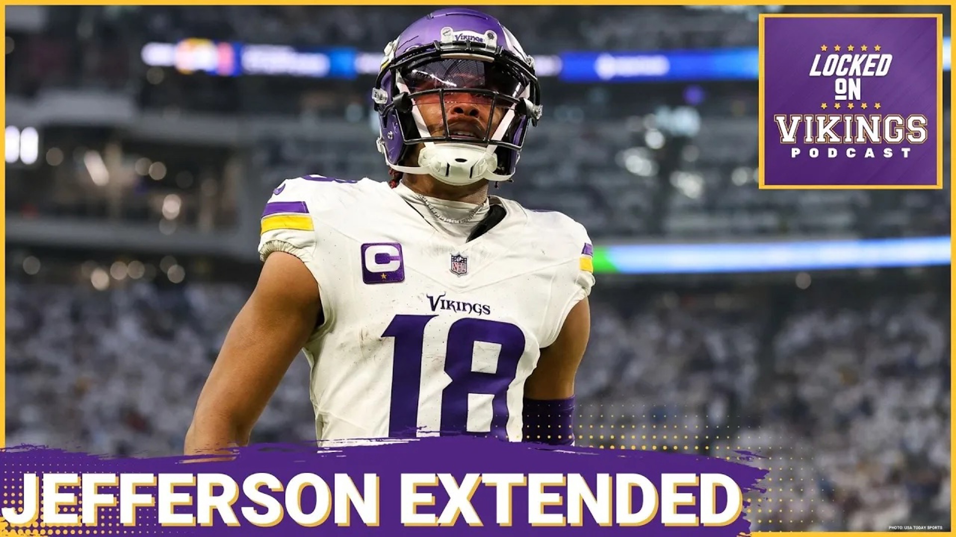 The Minnesota Vikings and Justin Jefferson have agreed upon a 4-year deal that will keep Jefferson and J.J. McCarthy together for the foreseeable future.