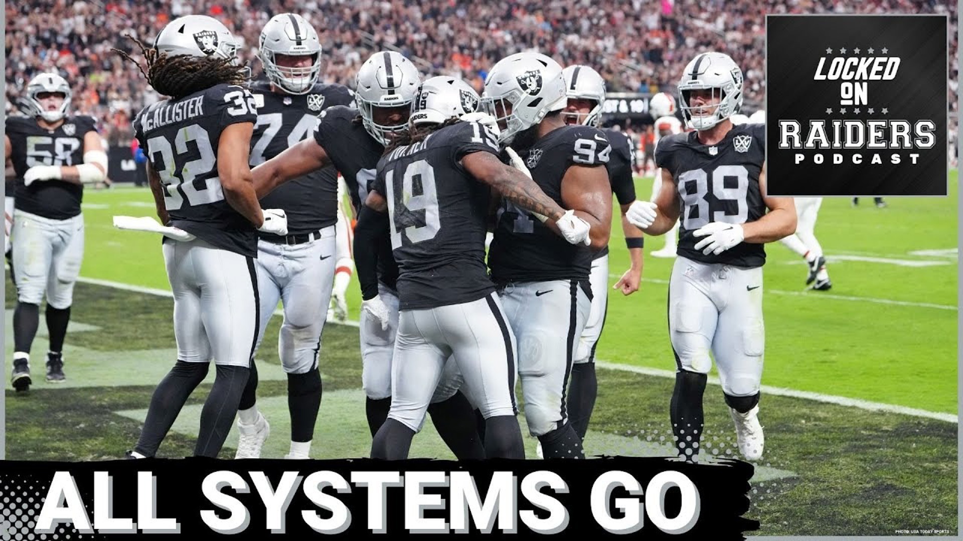 We continue to talk about the Raiders win over the Browns on Sunday.