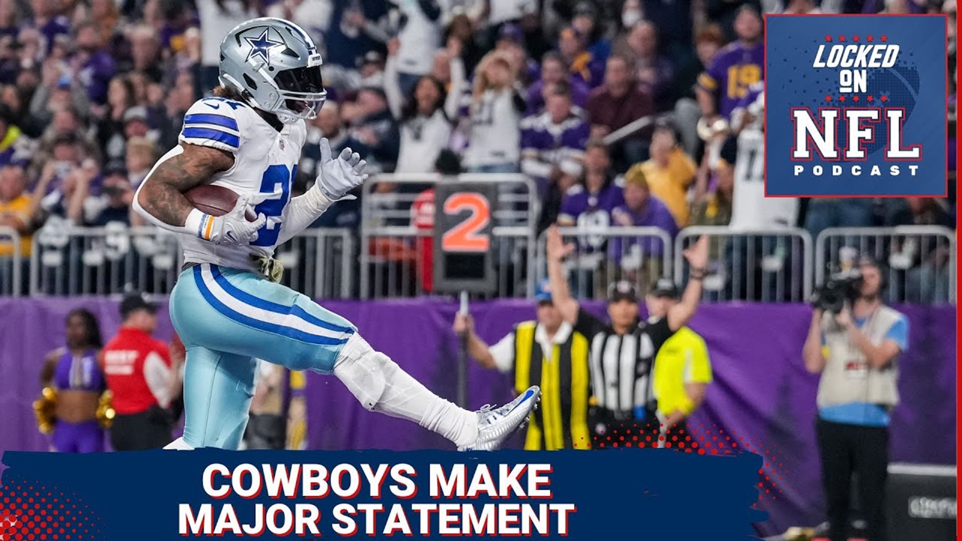 The Dallas Cowboys make a major statement against the Minnesota Vikings in blowout Week 11 win