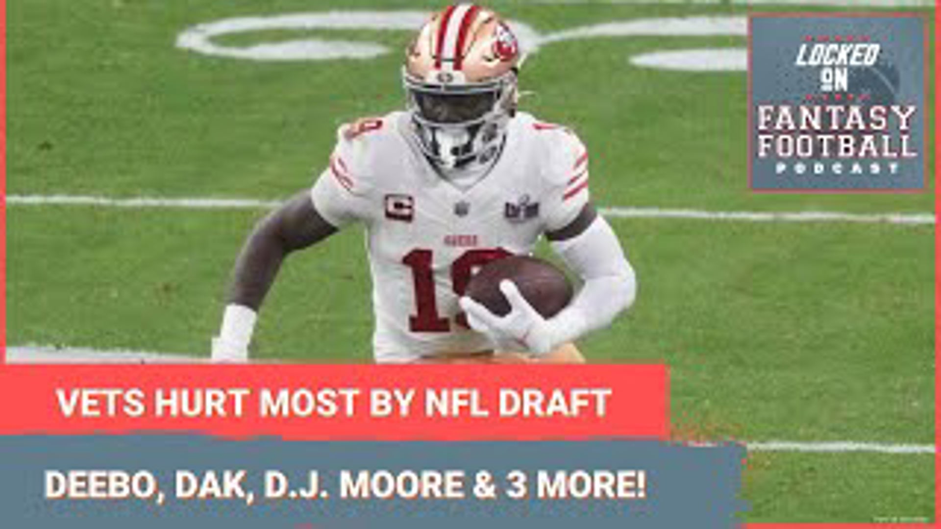 Sporting News.com's Vinnie Iyer and NFL.com's Michelle Magdziuk name six veteran offensive skill players whose fantasy football values were hurt most by the draft.