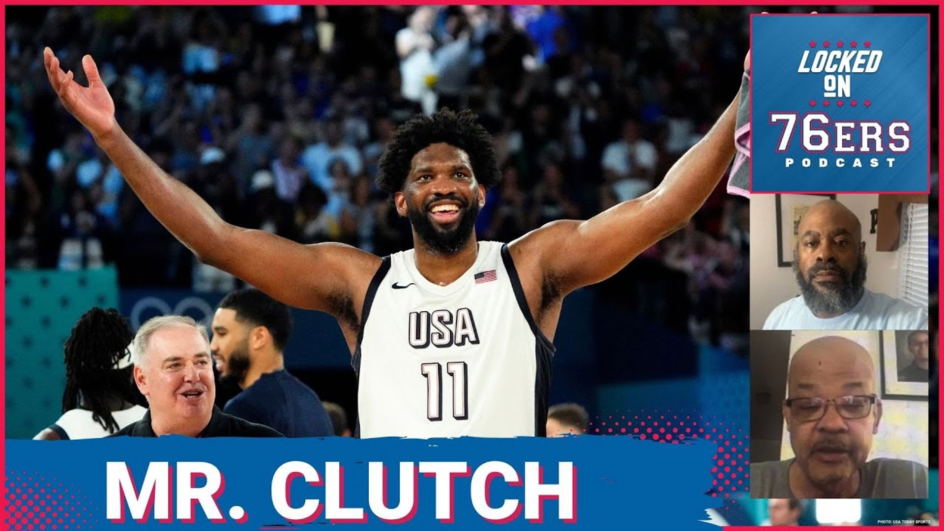 Sixers star Joel Embiid shines in Team USA's Olympic semifinal victory over Nikola Jokic and Serbia