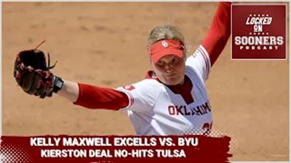 Kelly Maxwell Pitches Oklahoma To Series Win Over Byu. Kierston Deal 