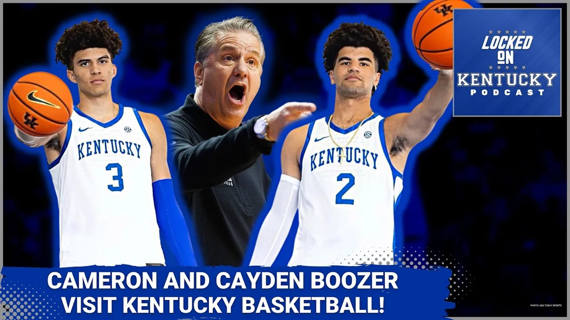 The Kentucky Wildcats were paid a visit from Cameron Boozer and Cayden Boozer this weekend.