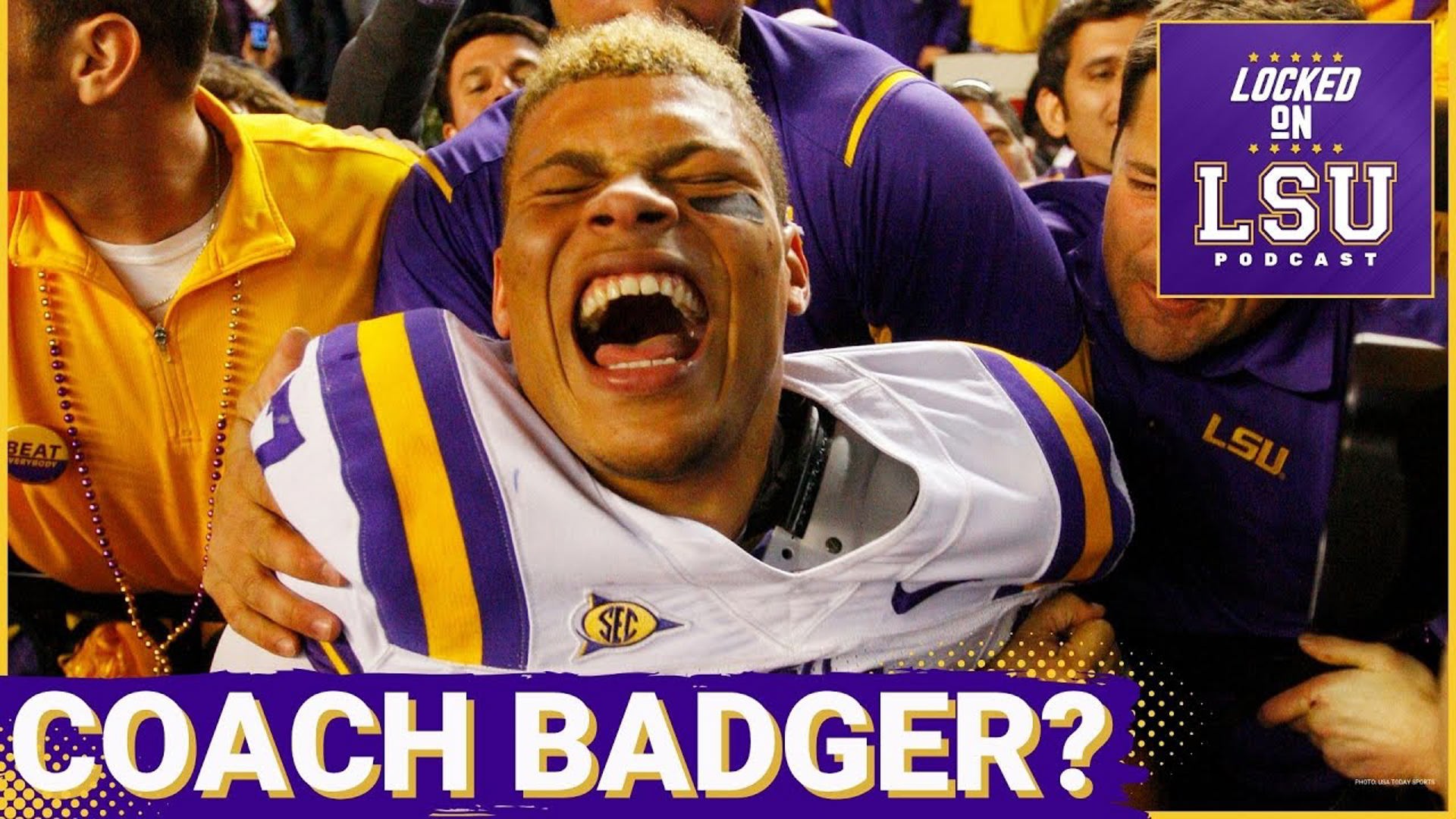 Is the Honey Badger coming home? Rumors are swirling about the possibility of LSU legend Tyrann Mathieu joining the Tigers' coaching staff.