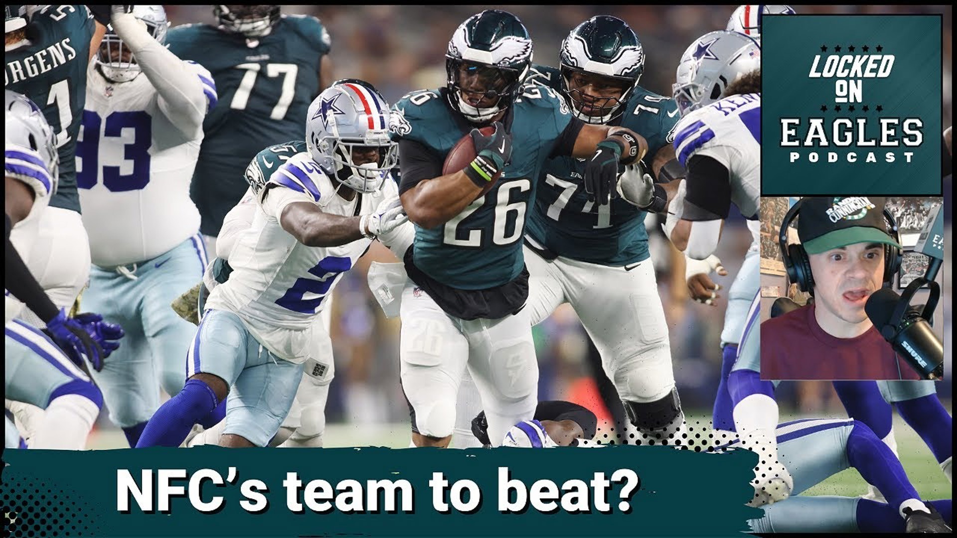 The Philadelphia Eagles will become the team to beat in the NFC with a win over Washington on Thursday Night Football.