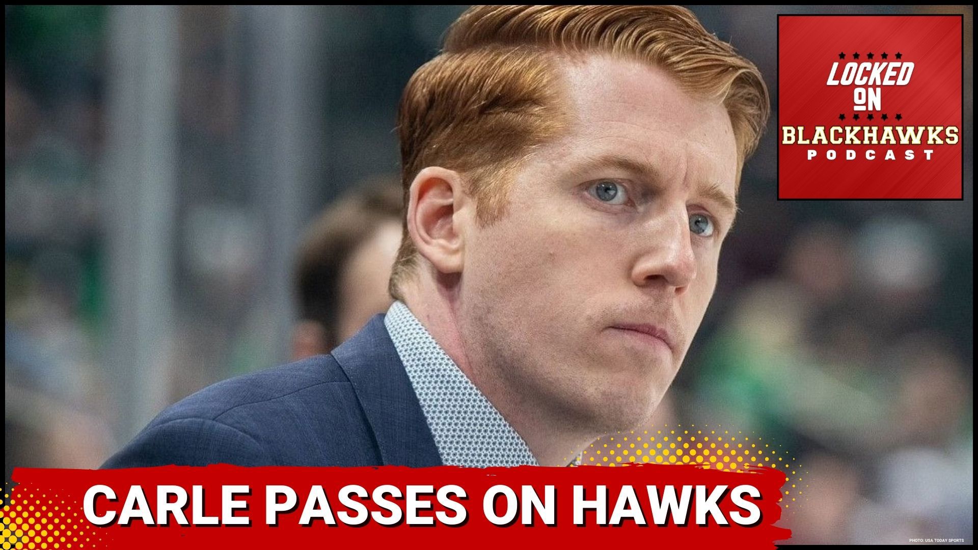 Two-time National Championship winner David Carle has reportedly withdrawn from the running for the Chicago Blackhawks' vacant head coaching position.