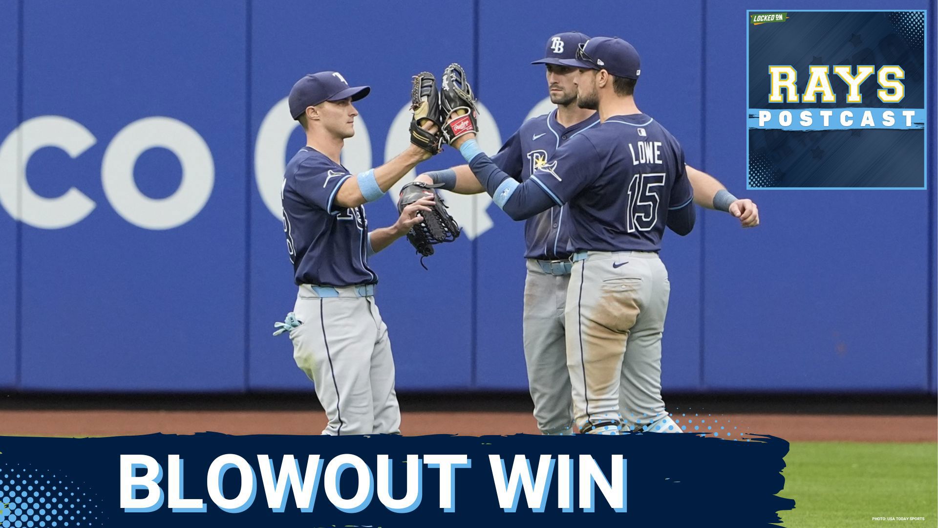 The Tampa Bay Rays blowout the Baltimore Orioles 7-1