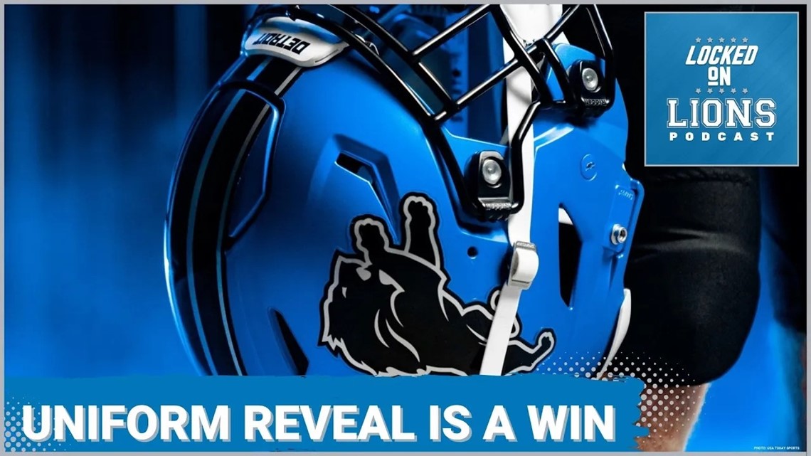 The new Detroit Lions uniforms are here | newswest9.com