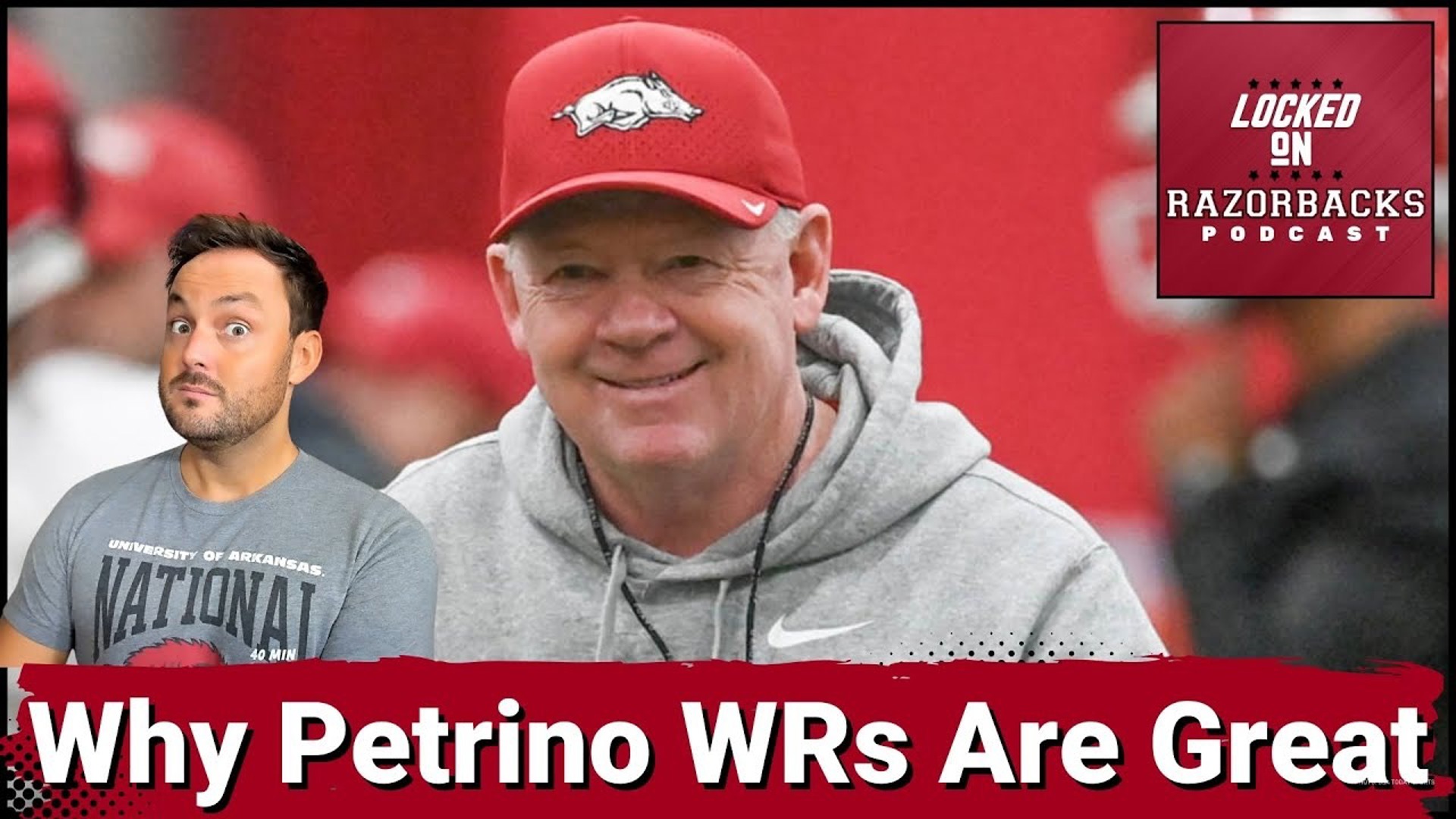 Razorback Offensive Coordinator Bobby Petrino has always had elite play at the Wide Receiver position.