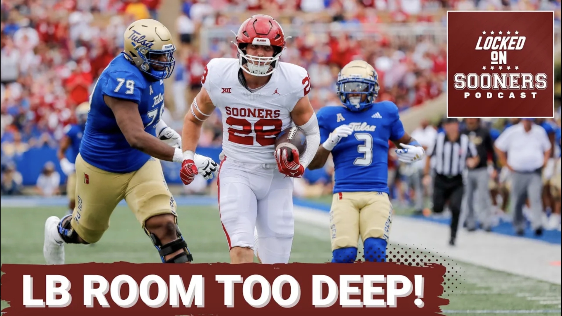 The Oklahoma Sooners have a deep linebacker room led by Danny Stutsman. Their versatility will be an asset for the Sooners