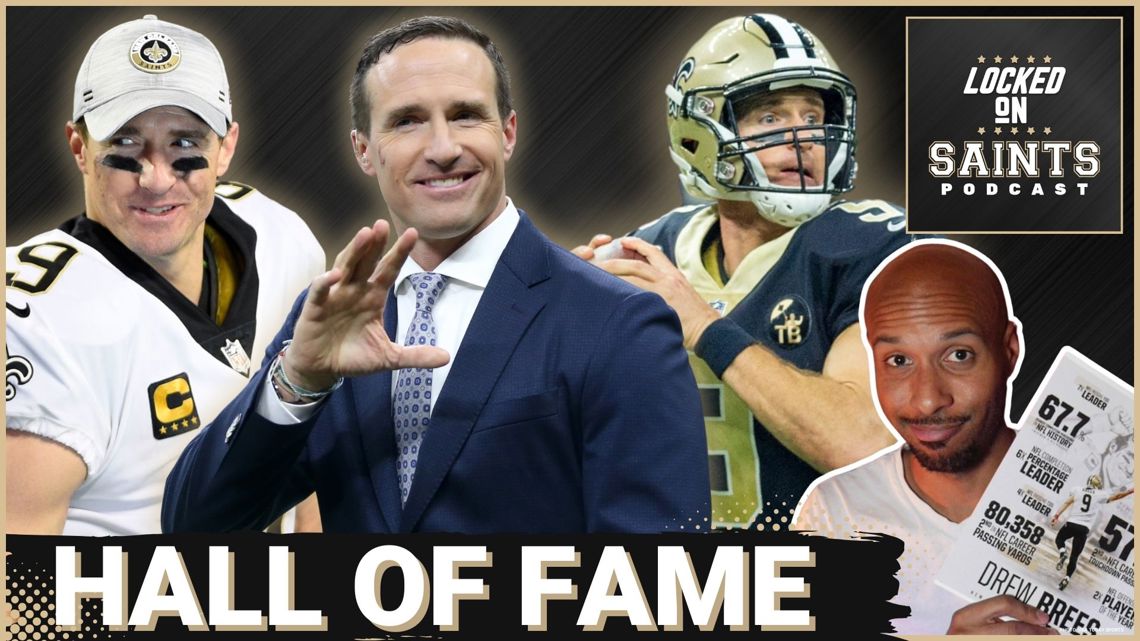 New Orleans Saints Drew Brees Hall Of Fame Celebration Should Be Vs ...