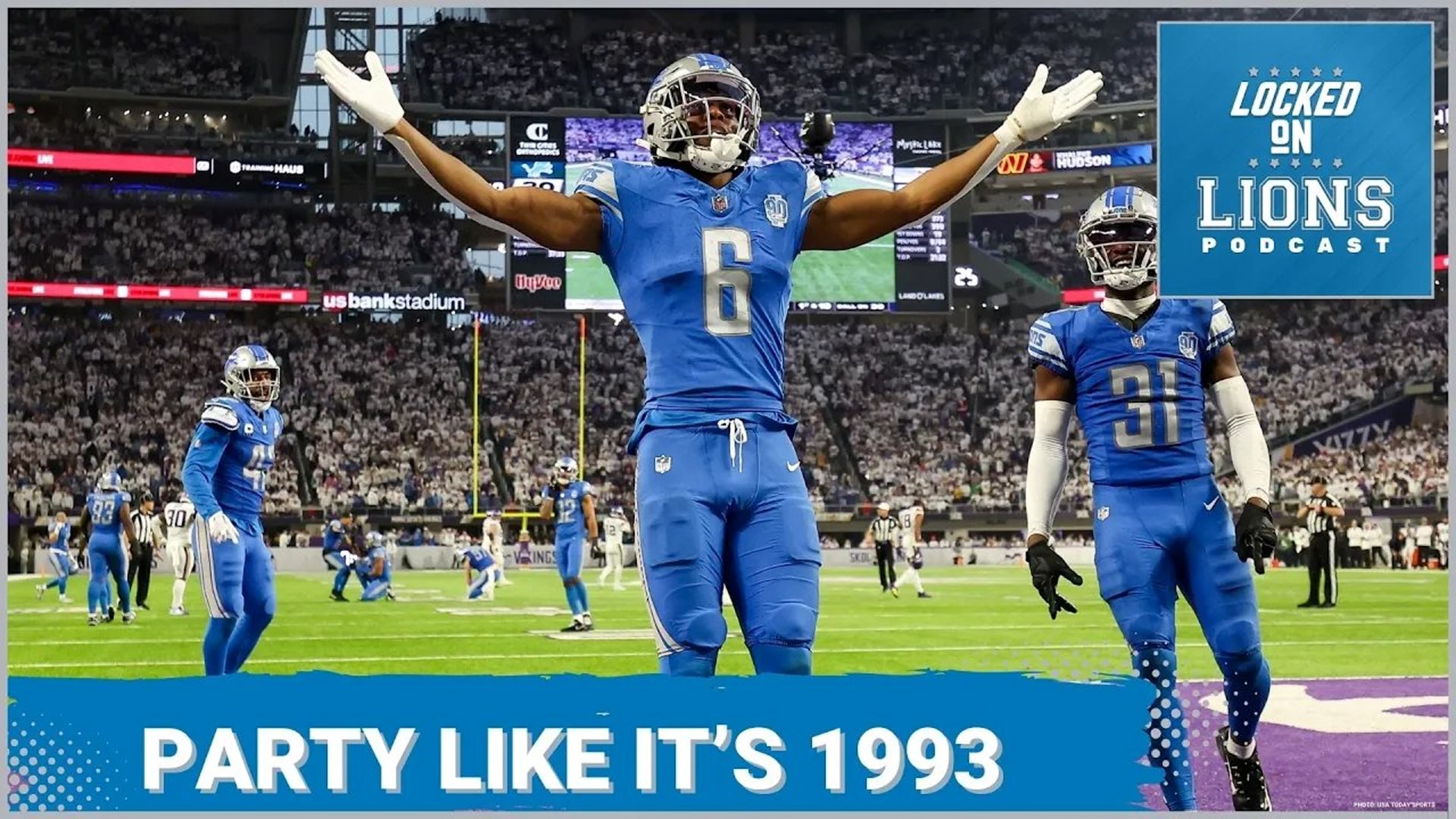 The Detroit Lions are NFC NORTH DIVISION CHAMPIONS!
