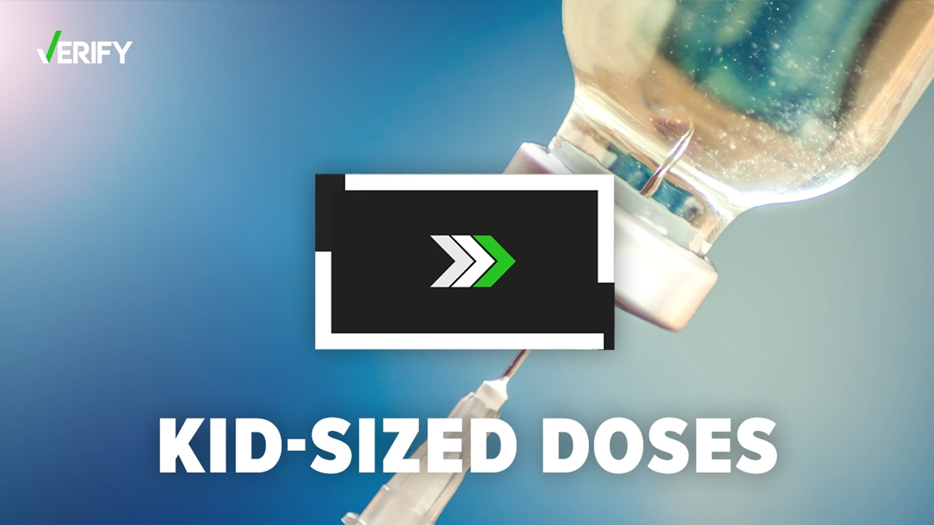 The FDA authorized Pfizer's COVID-19 vaccine for children ages 5 to 11. The dose is one-third of what people and 12 and older receive.