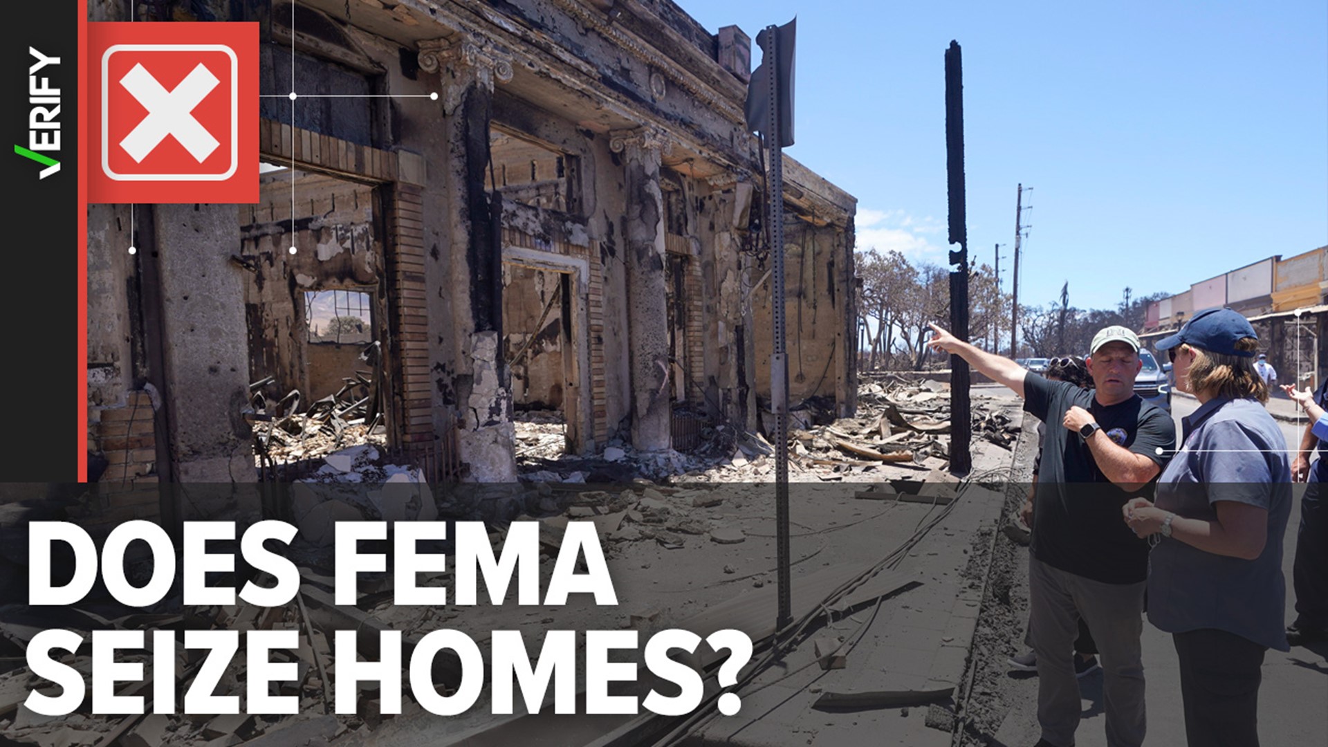 A rumor warns people affected by Maui’s wildfires that FEMA may seize property in exchange for assistance. But FEMA has no policy or authority to do this.