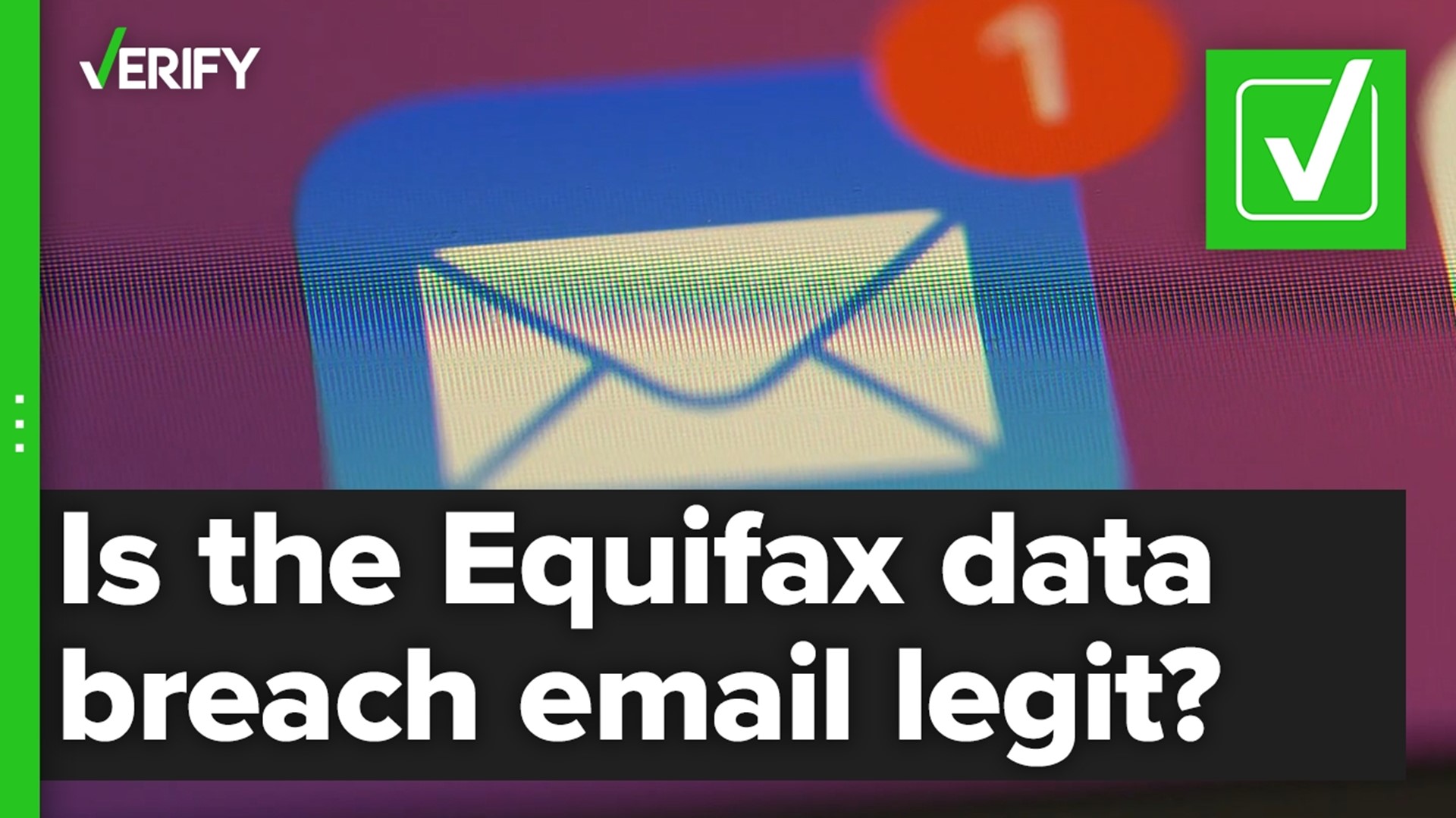 Is this email offering credit monitoring for Equifax cyberattack victims legit?  The VERIFY team confirms this is true.