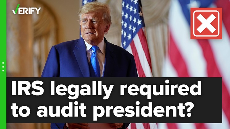 IRS didn’t have to audit Trump, other presidents