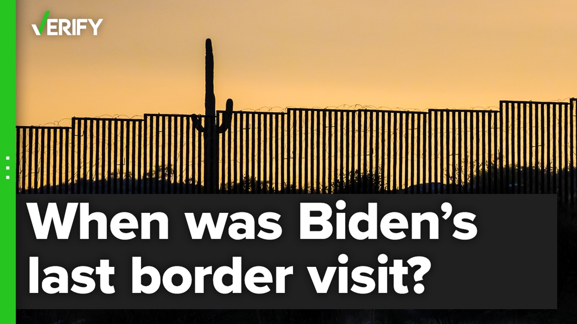 Biden has faced criticism for not making any public appearances at the southern border since becoming president.