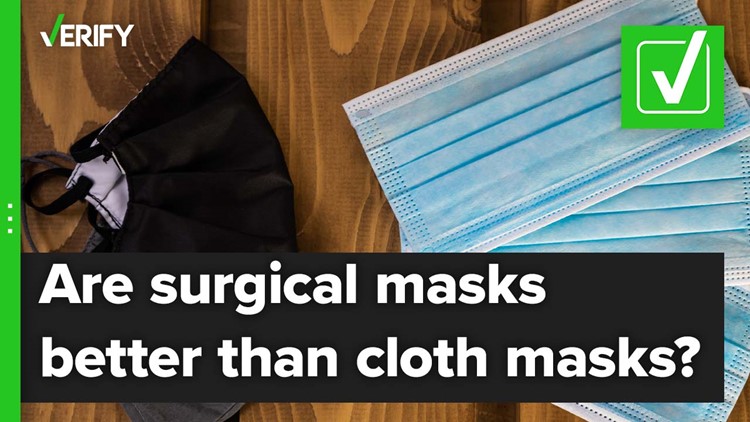 Why surgical masks offer better protection than cloth masks