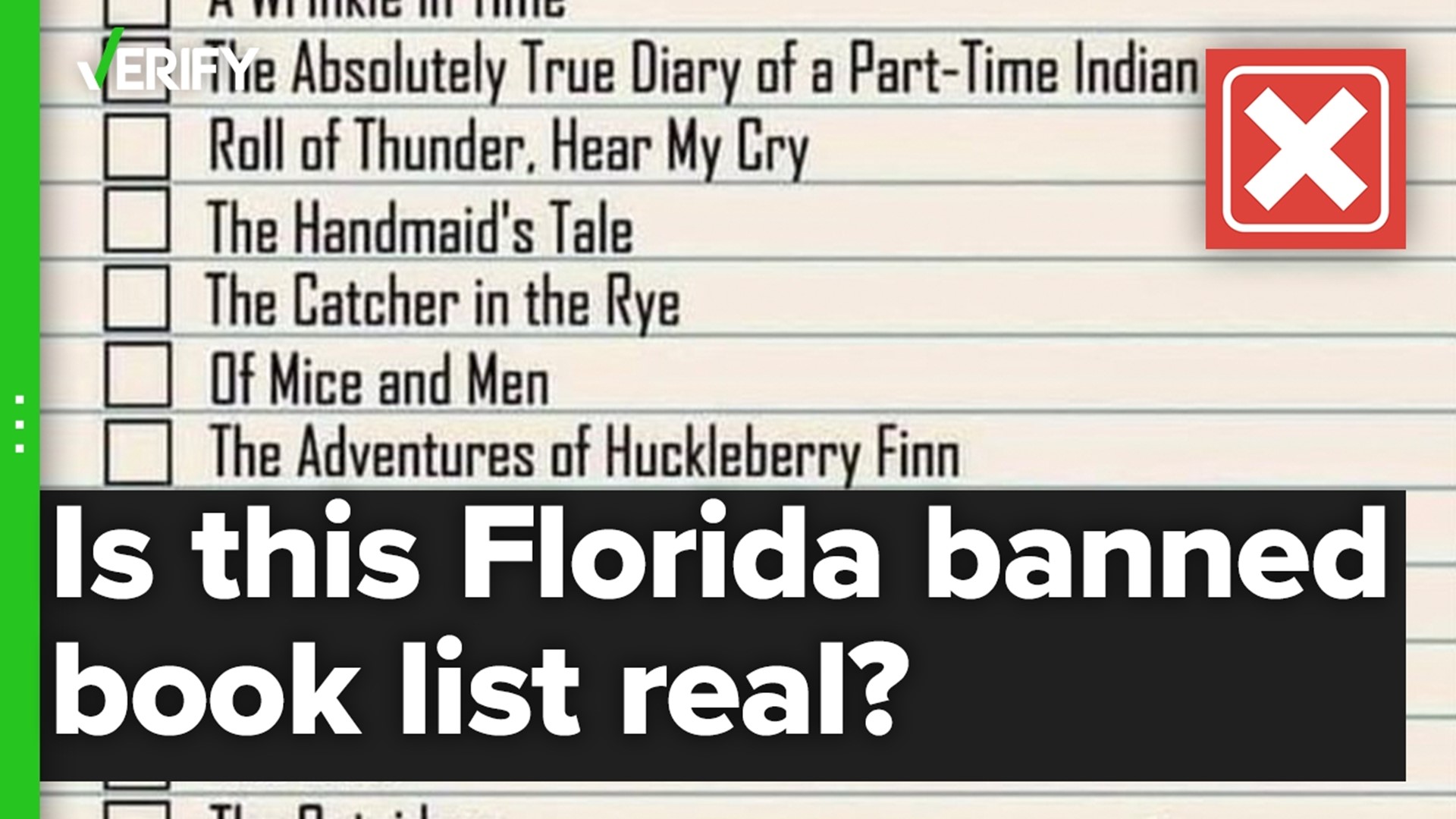 Florida banned book 2022 list meme isnt real | newswest9.com