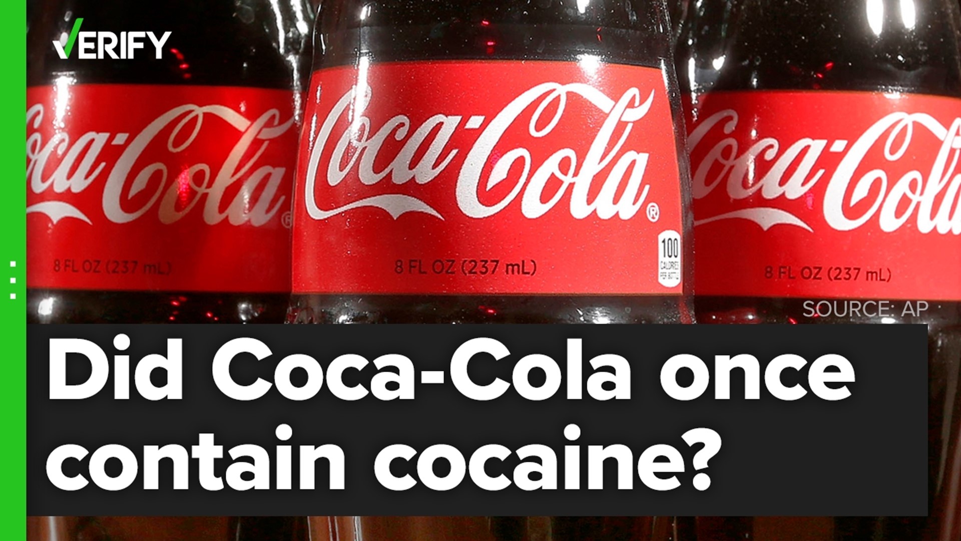 Coca-Cola contained small amounts of cocaine when it was invented, but not in its white powdered form that we know today, experts say.