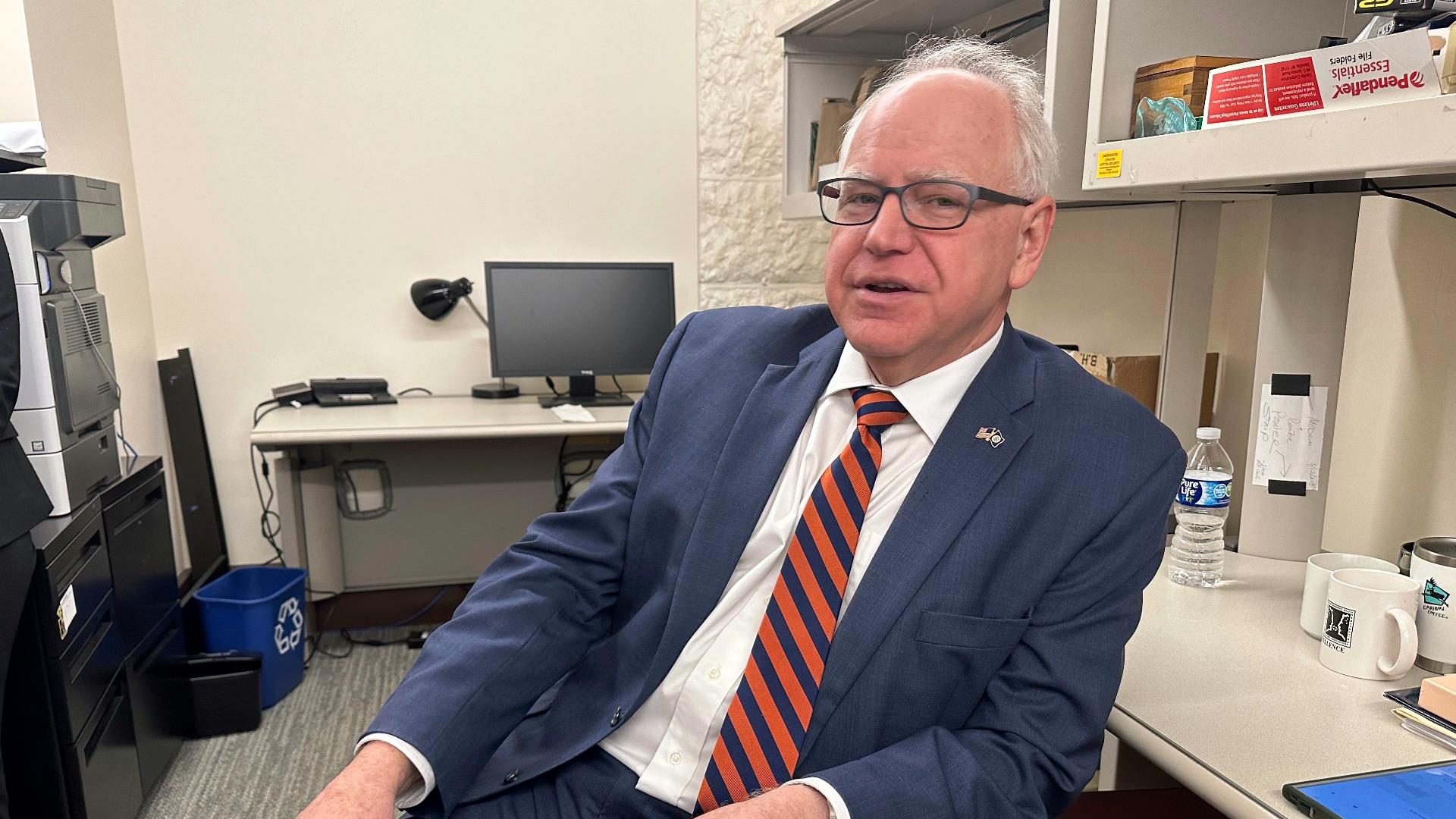 Tim Walz Still Minnesota Governor While Running On Harris Ticket 2069