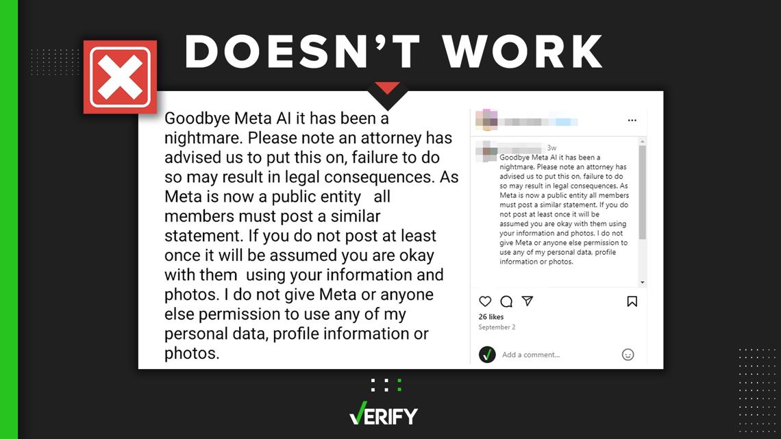 Goodbye Meta AI posts won’t protect your data