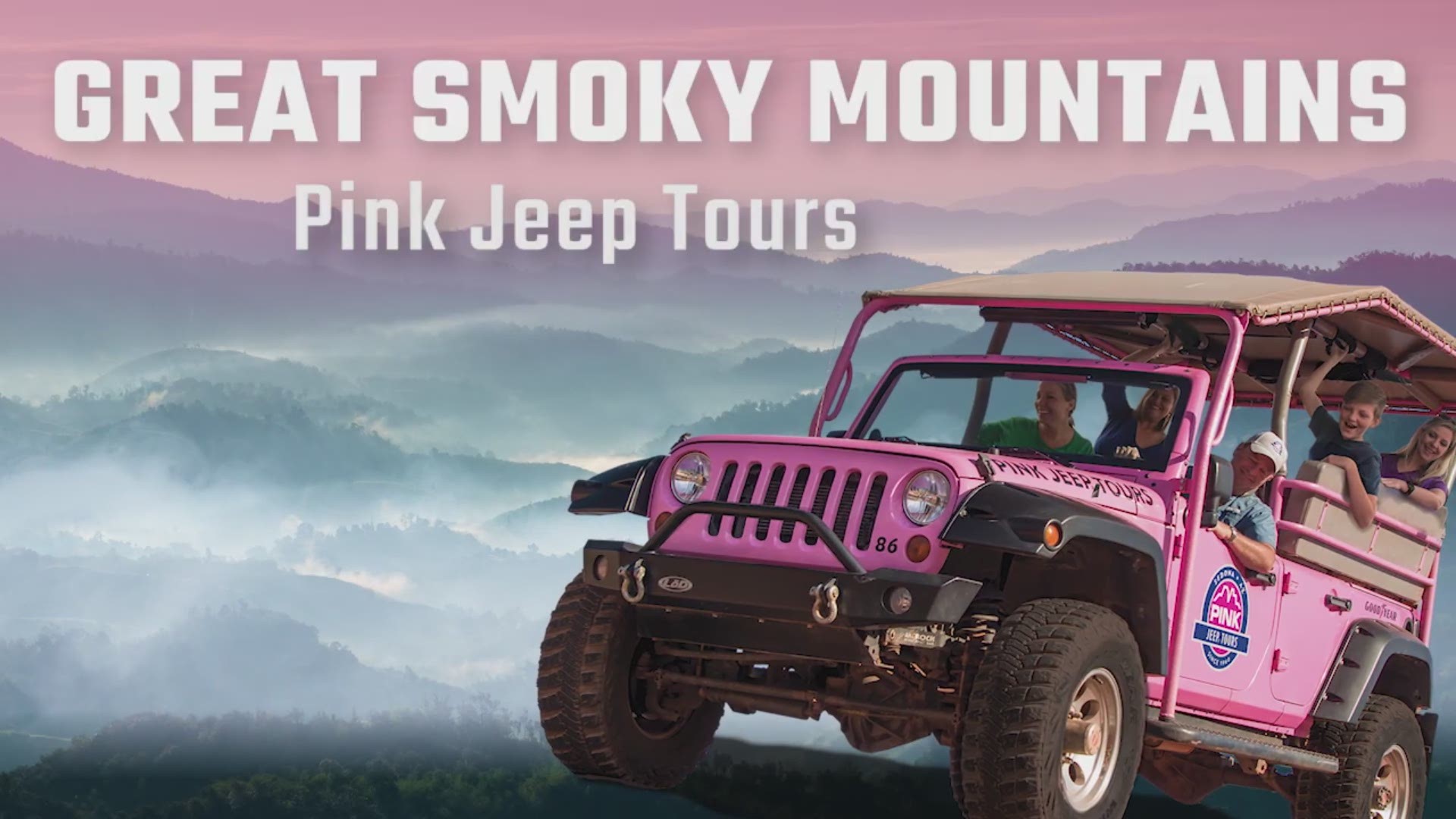 Tourists can experience a new adventure in the Smokies with PINK Jeeps. Video courtesy: Pink Jeep Tours