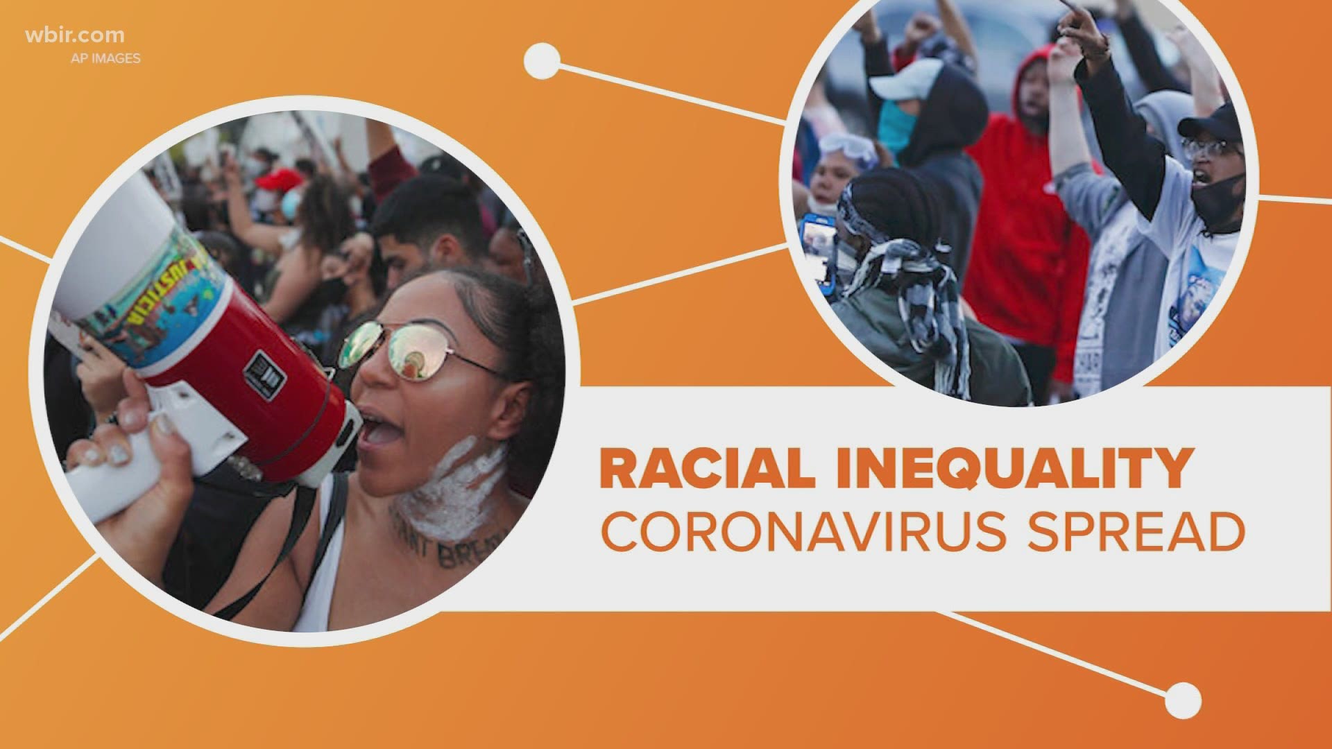 As protests against racism continue during this coronavirus pandemic, analysis shows that racial inequality may have played a role in how COVID-19 spread