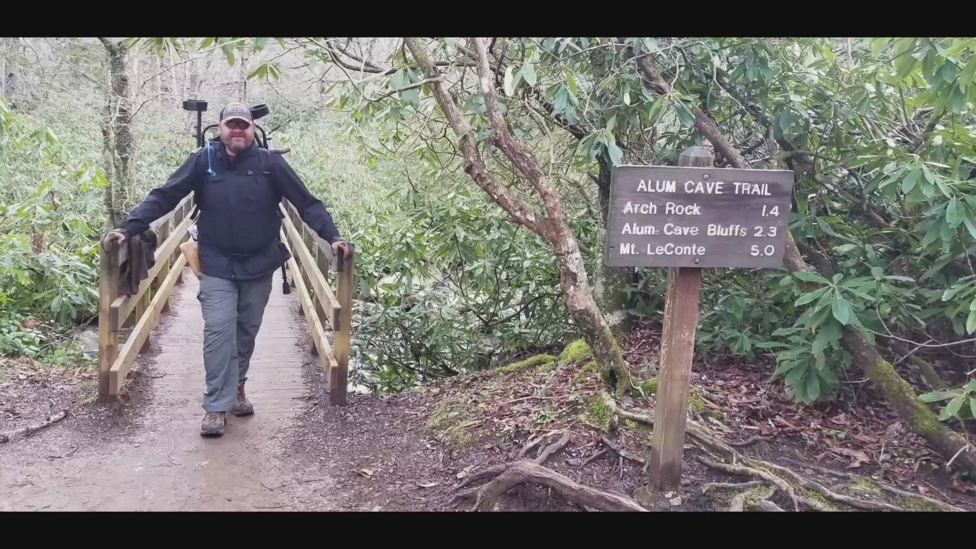 In a story of determination, Daniel Bice made it to the top of Mt. LeConte.