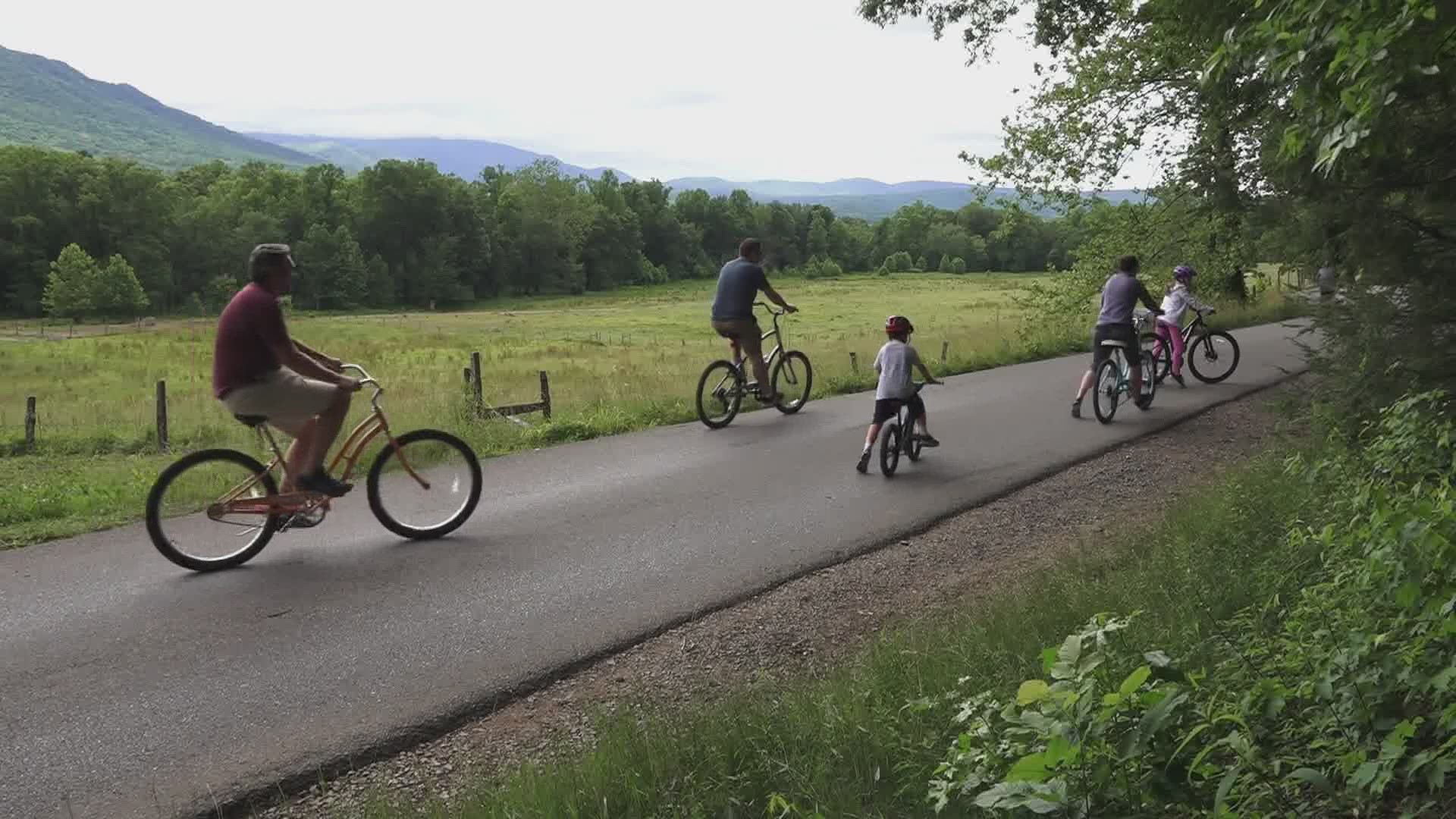Every Wednesday the national park is shutting off vehicle traffic in Cades Cove. It started June 17 as a pilot program.
