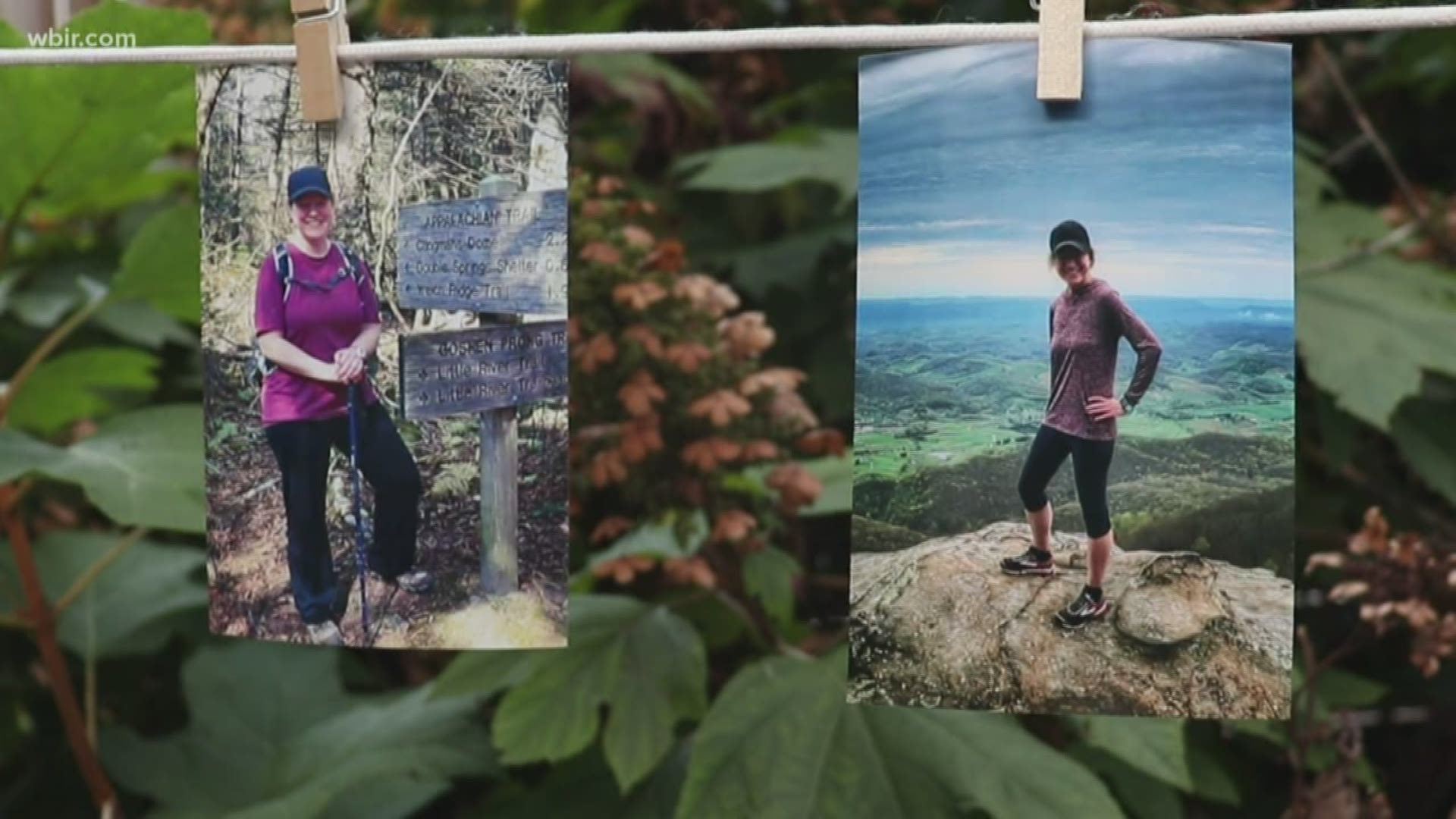 An Alcoa woman looks like a completely different person from her pictures three years ago after losing 70 pounds hiking in the Great Smoky Mountains National Park!