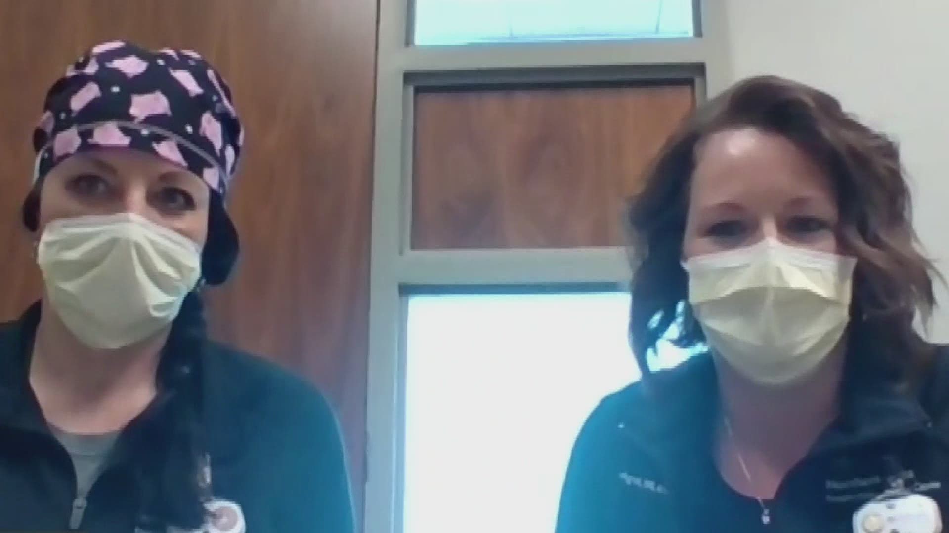 Nurses at Northern Light Cancer Care are dealing with physical and emotional changes during the coronavirus pandemic to better protect susceptible patients.