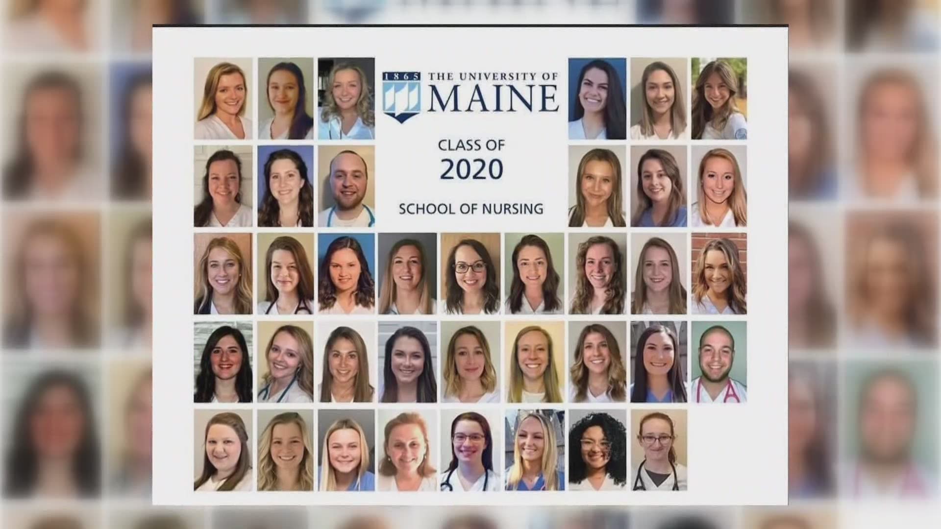 38 students from the University of Maine School of Nursing will graduate two weeks early to help join fight against COVID-19