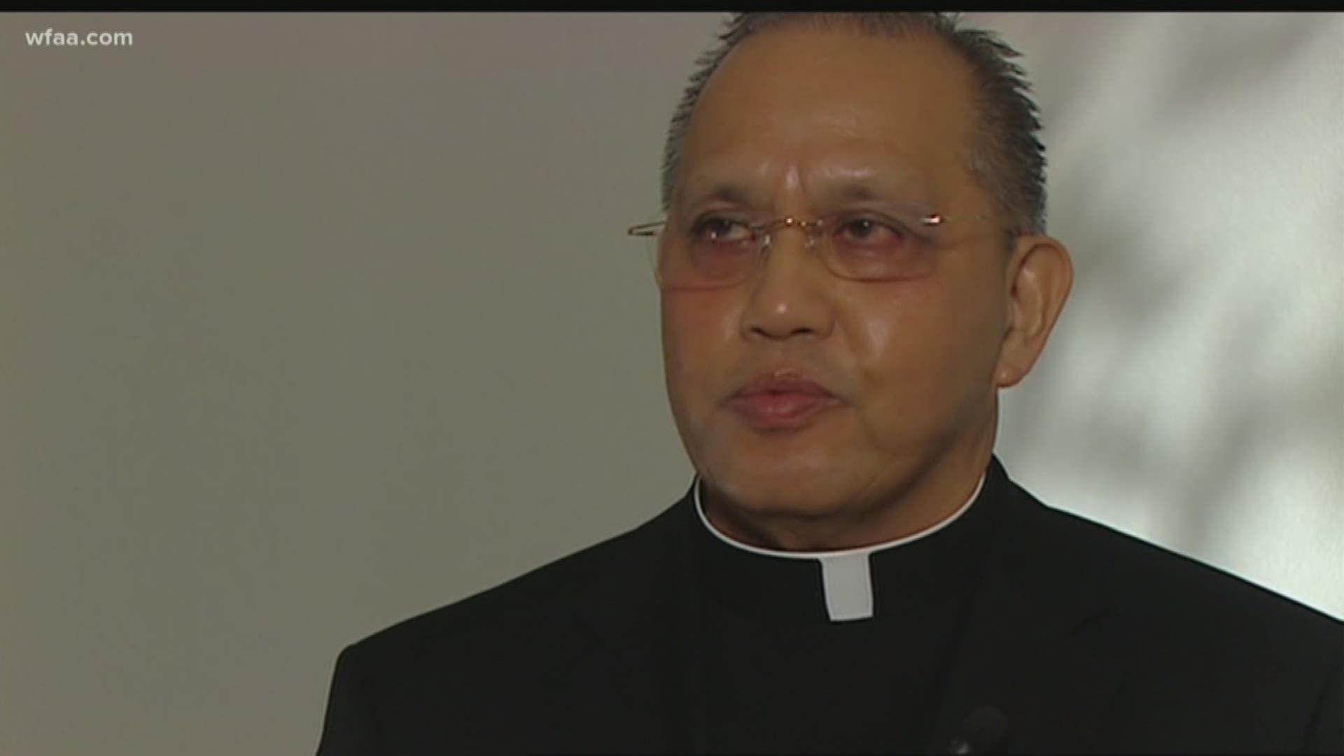 Authorities cannot find Edmundo Paredes, who has been suspended by the Dallas diocese.