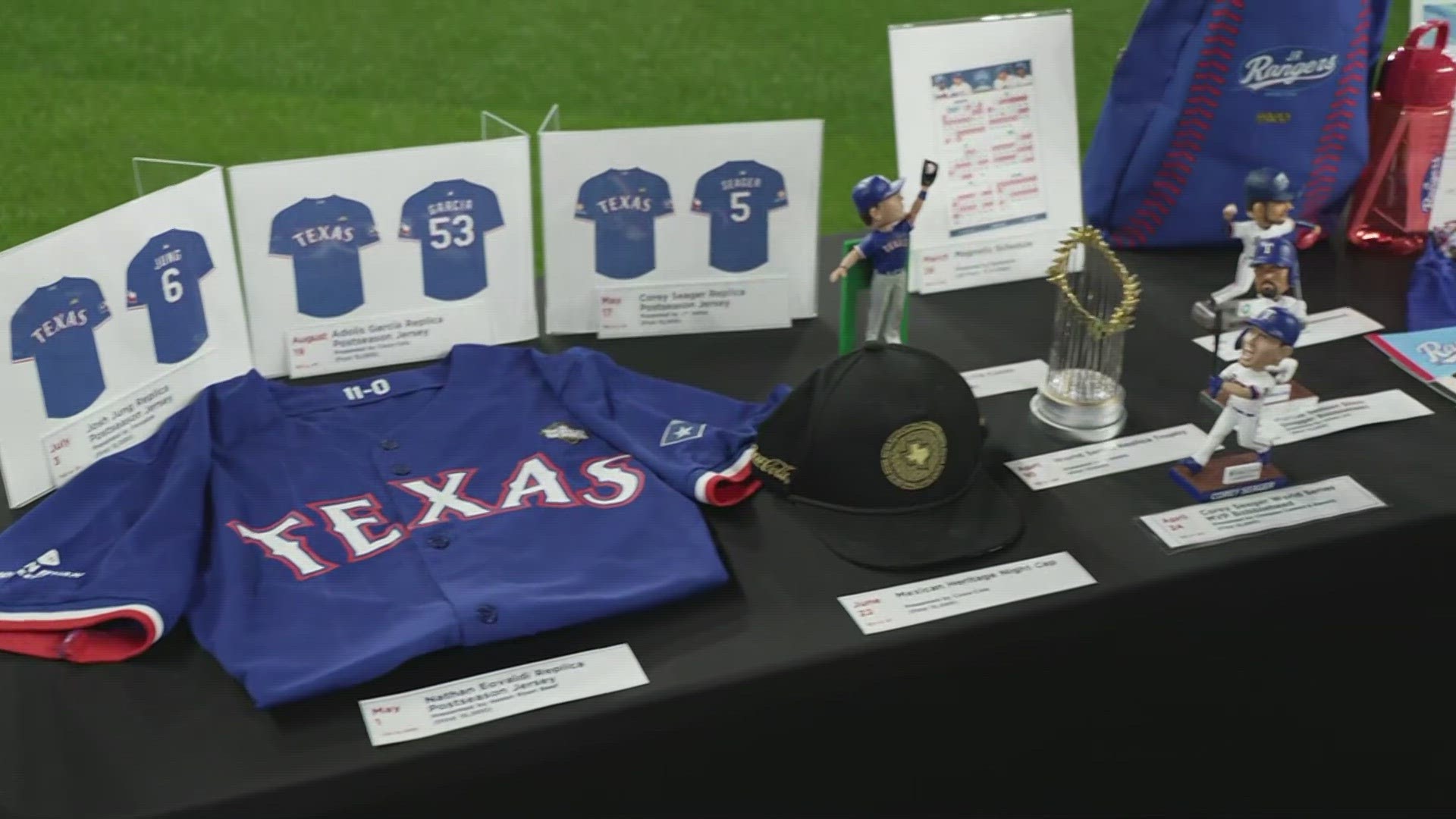 Winning a World Series means some pretty cool giveaways for the following season!