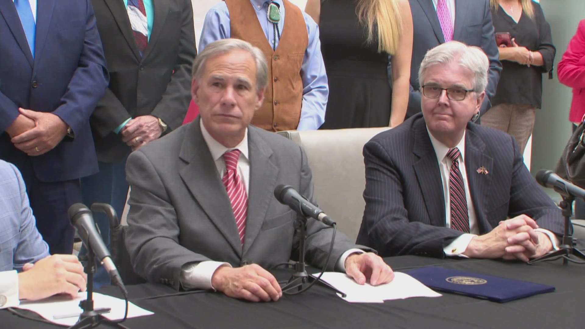 Gov. Greg Abbott said the state will "work tirelessly to make sure that we eliminate all rapists from the streets of Texas"