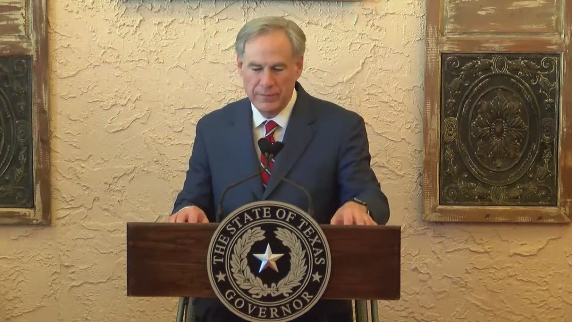 Gov. Abbott spoke in Lubbock on Tuesday where he issued a new executive order that ended the statewide mask mandate and opened businesses to 100% capacity