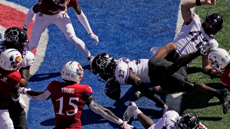 TCU tops Kansas 38-31 in battle of unbeaten college football teams