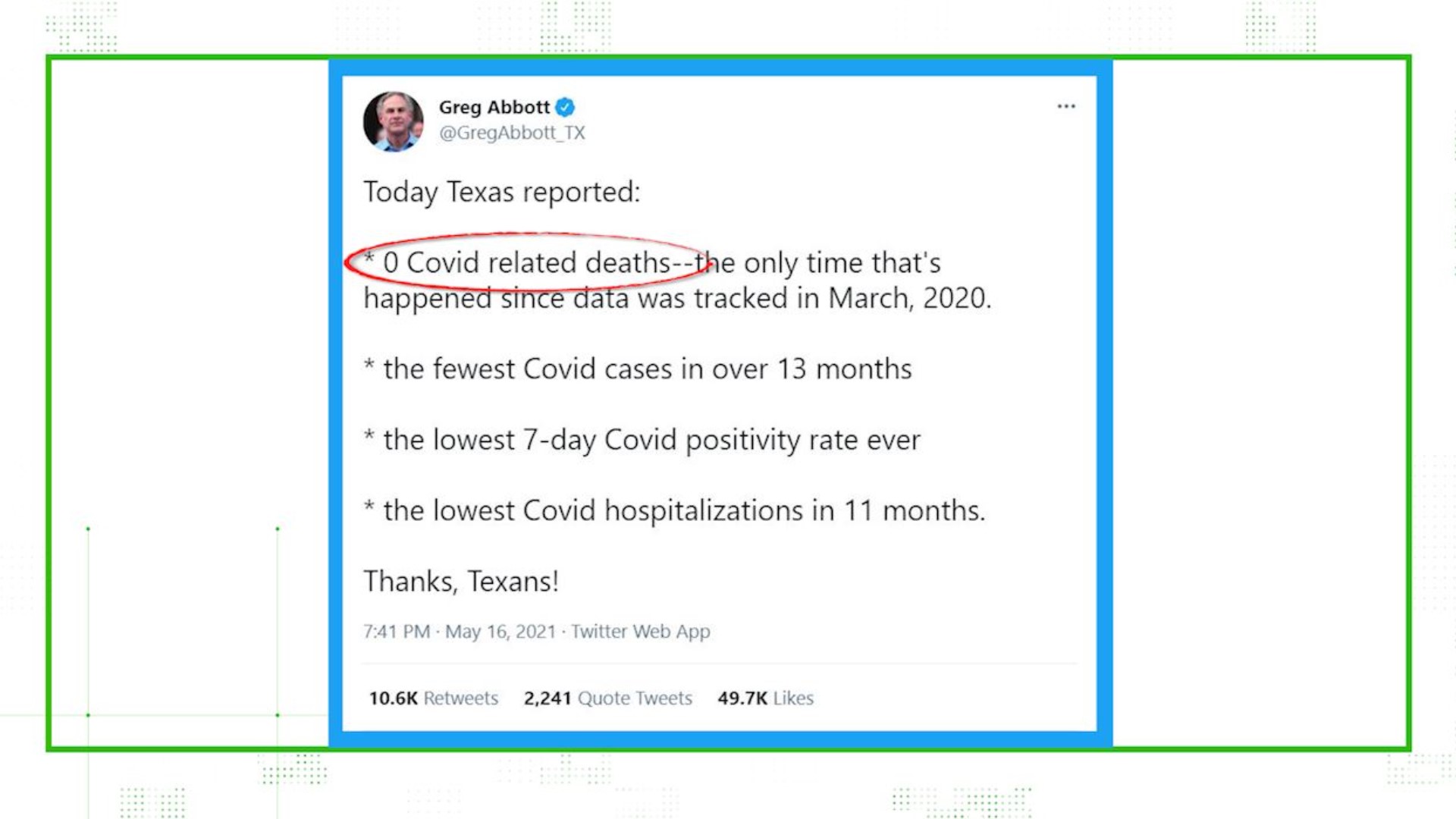 The most important thing to understand is the date a death is reported to the state is not the same as the date the death occurred.