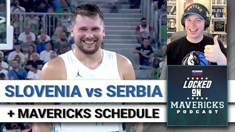 Luka Doncic & Slovenia Beat Nikola Jokic & Serbia + Dallas Mavericks 2023 Schedule Release