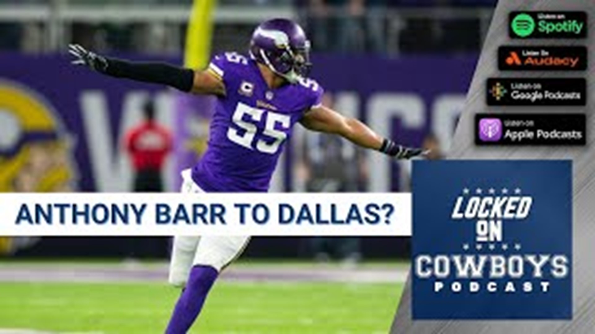 Marcus Mosher and Landon McCool of Locked On Cowboys answer your Twitter questions including should the Cowboys sign linebacker Anthony Barr?