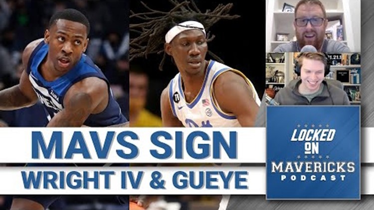Dallas Mavericks Sign McKinley Wright IV & Mouhamadou Gueye | Mavs Podcast Clip