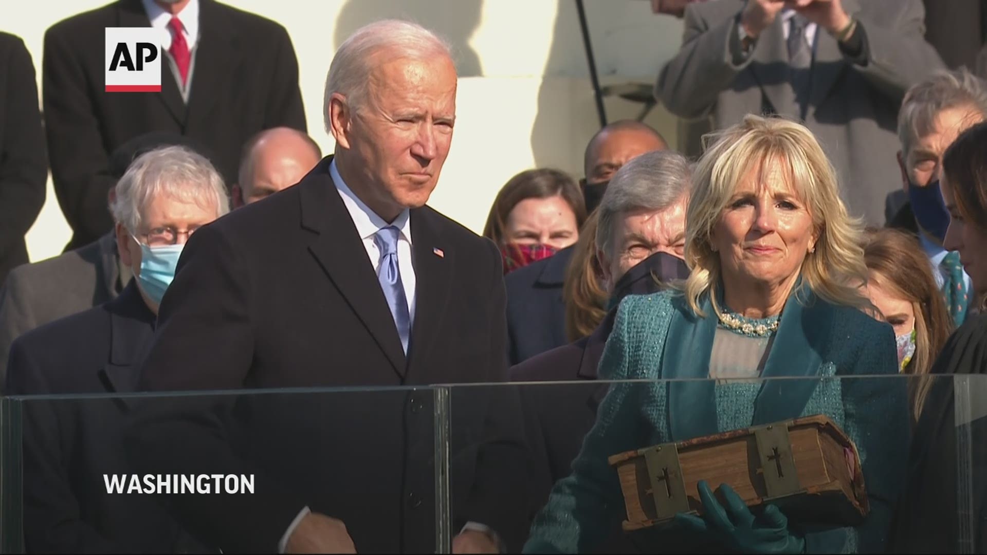 Watch The Moment Joe Biden Takes Oath Of Office As The 46th President Of The United States Newswest9 Com