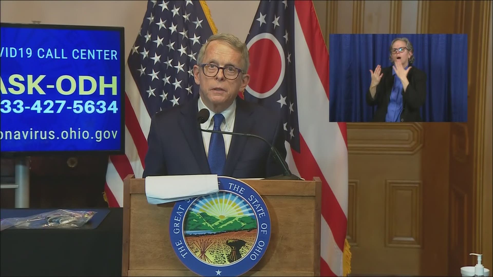 Please stay home!  Governor Mike DeWine announced on Thursday that Ohio a new issue has been ordered to extend the state's stay-at-home order until May 1.