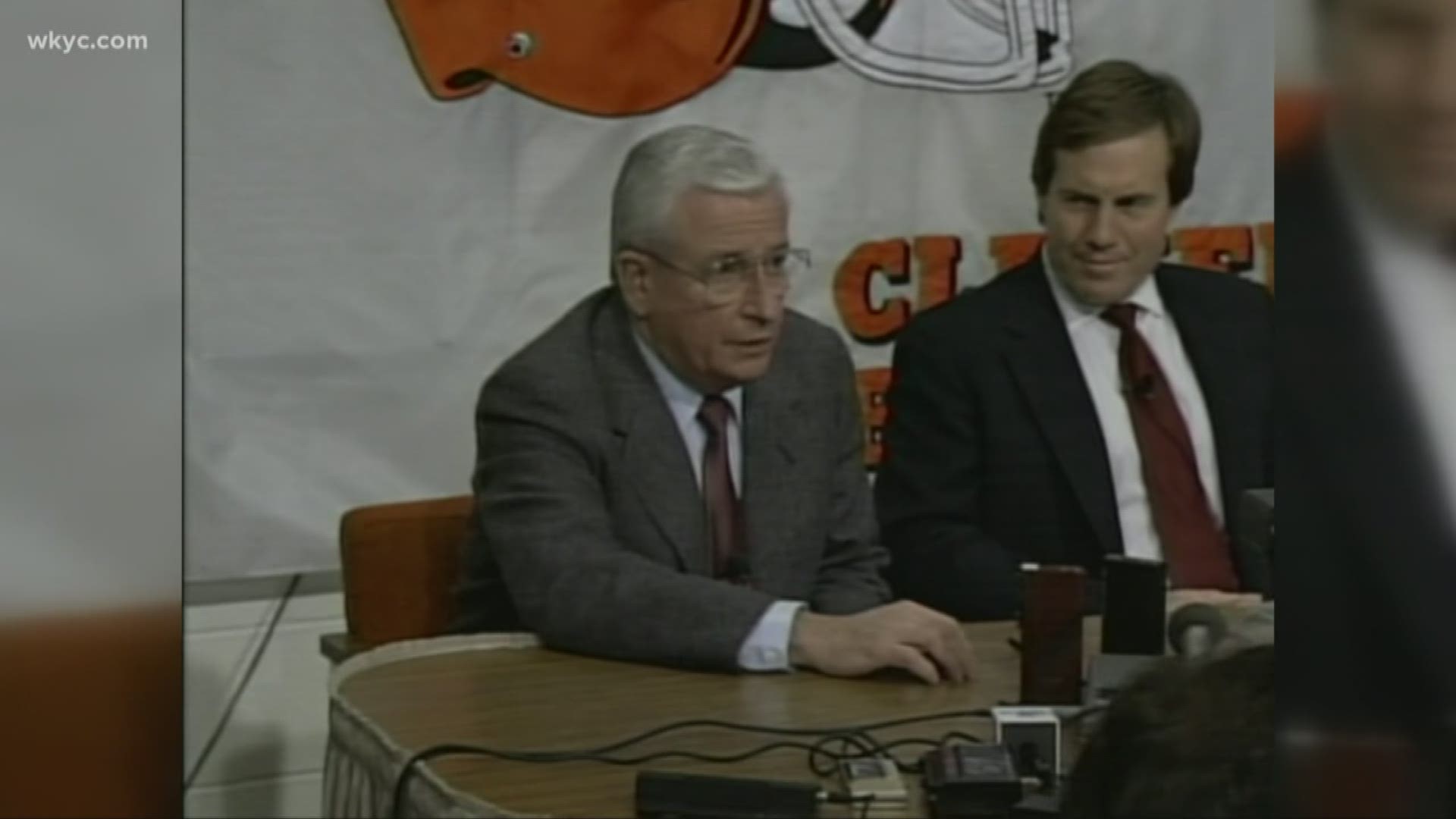 Former Browns and Ravens owner Art Modell was not one of the three contributors selected to the Hall. Steve Sabol, Paul Tagliabue, and George Young were elected.