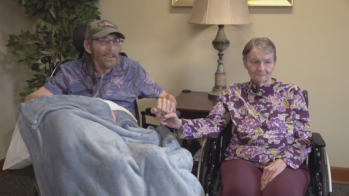 Vietnam vet, older sister reunite at Ohio nursing home after nearly a decade apart